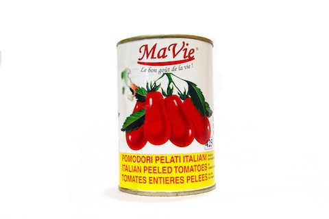 Conserve de tomates peées par OTIS Afrifoods S.A.